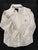 Nautica White Nautica button down long sleeve with left pocket 7-8