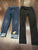 The childrens place and n/a Two pants. Black are childrens place and jeans do not have brand 7-8