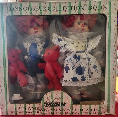 Seymour Mann NEW  Our American Sweethearts Raggedy Ann & Andy
