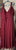 Bridesmaid gown burgundy Altered size 20. Bust&waist taken in, hemmed, 5'4 Women's 20
