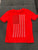 GapKids Red Gapkids short sleeve tshirt with American flag 6T/6
