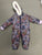 Carters Floral snowsuite 12-18 Months