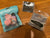 Hair clip, earrings and bath bomb set Hair clip, earrings and bath bomb set