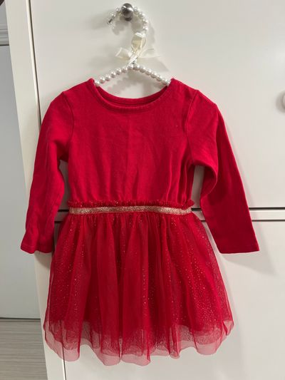 Cat and Jack Red dress 2T