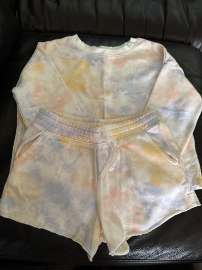 Osh Kosh Bgosh 2pc Tie Dyed Short Set 7-8
