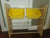 Kids organizer wooden shelving with 2 bins