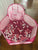 Pink ball pit and detachable tunnel Ball pit with balls small hoop and detachable tunnel
