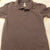 Chaps size 8 Black collared short sleeve 7-8