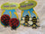 Toez Cloz New Bee& lady bug Clip on fashion fun to shoes sandles flip-flops