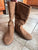 The Childrens Place Brown/tan suede style boots with zippers 3 (Big Kid)