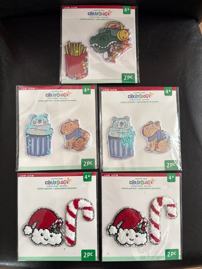 Creatology 5 packages of Brand New sticker patches