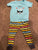Old Navy snuggle monster pajamas  12-18 Months