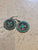 Blue/Pink Earrings Silver