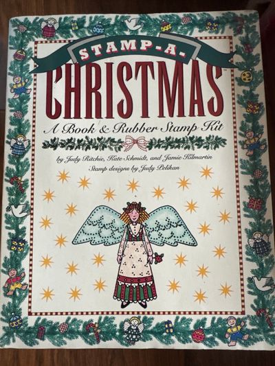 Stamp a Christmas - NEW 21 rubber stamp kit
