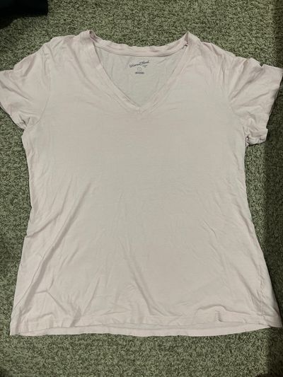 Universal thread Light pink short sleeve Women's - L