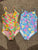 Cat and jack and Derek heart 2 one piece bathing suits 5T