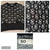 SO Black sweater with white bows 10-12