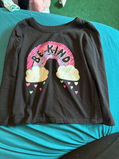 The childrens place Black long sleeve shirt 3T
