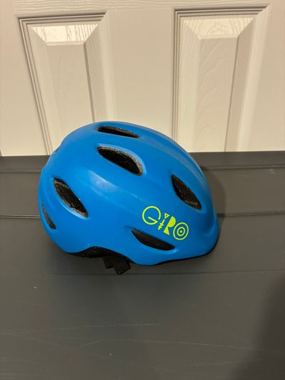 Giro Youth Scamp Bike Helmet Size XS, toddler helmet, blue,17.75"-19.25"/45-49cm circumference
