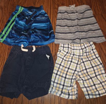 18-24M Set of 4 Boys Shorts  18-24 Months