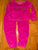 Juicy Couture Pink super soft pajama set 4T