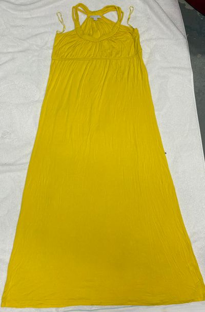 NY CO Yellow sleeveless 50 in length Women's - M
