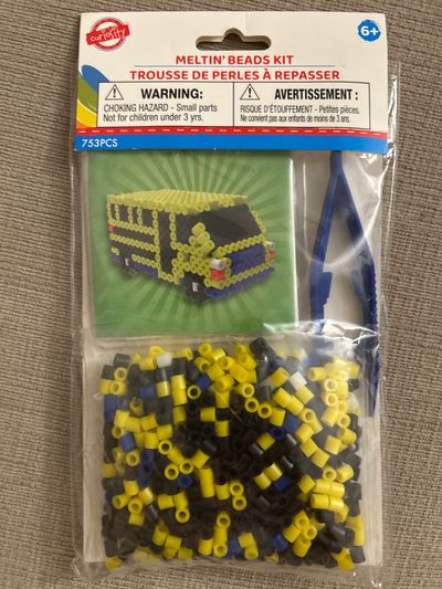 Greenbrier Melting beads school bus kit