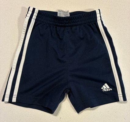 Adidas Navy blue athletic shorts 2T