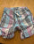 Cat n jack Purple and blue plaid shorts 2T