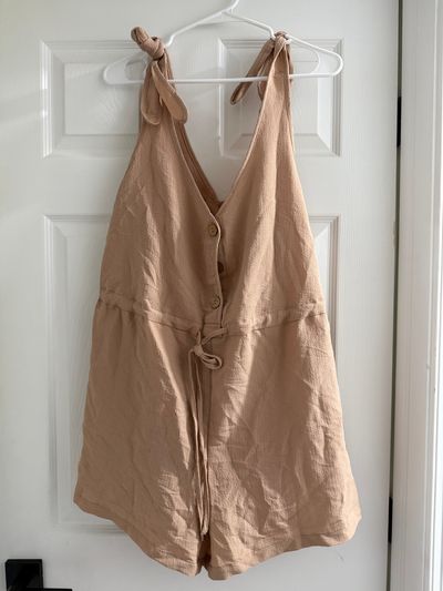 Ss Beige romper Women's - XL