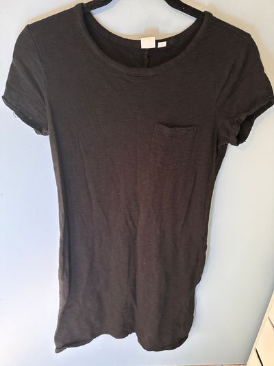 Gap Black t shirt dress with pocket Women's - XS