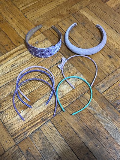 Headbands purple lot