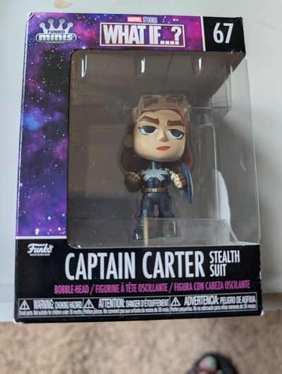 Funko Marvel Studios Captain Carter Collectibles Marvel Studios Captain Carter Mini Collectibles