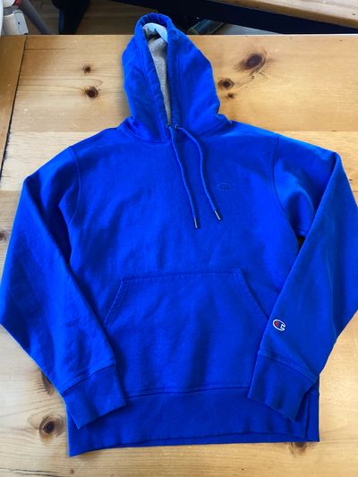 Champion Blue Hoodie Men's - S