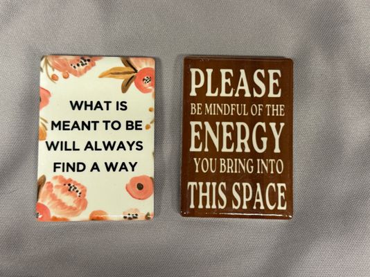 2 brand new magnets with awesome sayings on them 2 brand new magnets with awesome sayings on them