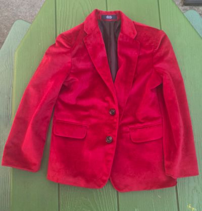 Nautica Velour vest 6T/6