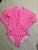Wonder Nation Long sleeve one pice swimsuit with 3/4 zipper 10-12