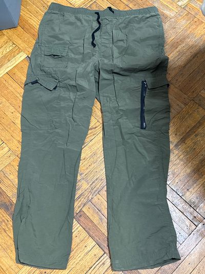 Aeropostale cargo utility pants Olive green Elastic waist sz xl Men's - XL