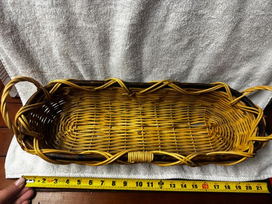 Basket 21 inches long Basket 21 inches long