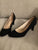 Abella Black fabric shoe 9 (Adult)