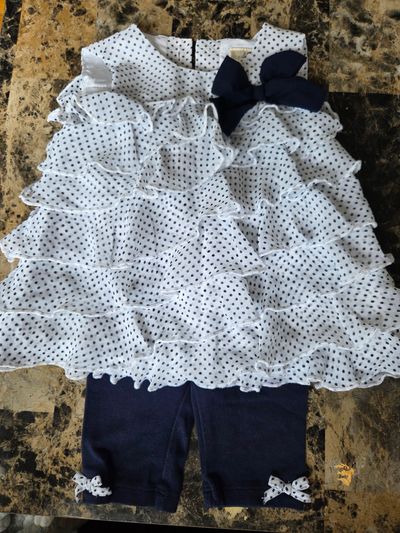 Miniclasix 2 piece outfit Tank top and shorts 6 Months