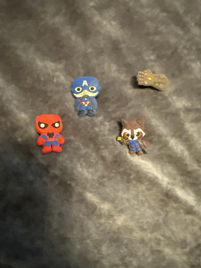 Crocs shoe charms Marvel Super heroes