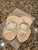 a pair of canvas split-sole ballet shoes. Size 31 insole length1 9.5CM, 7.68inch 13-1/2 (Lil' Kid)