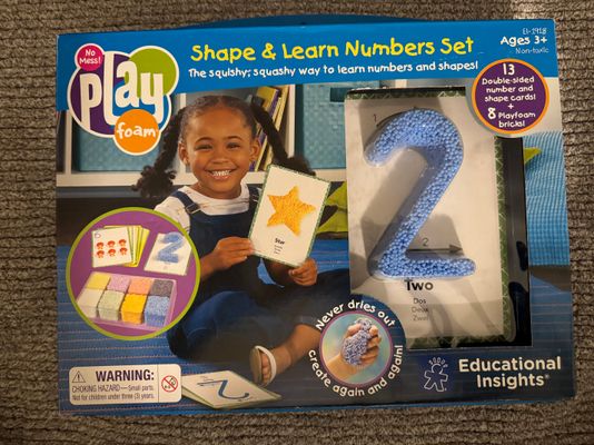 Educational Insights NEW- Shape & Learn Goam Number Set
