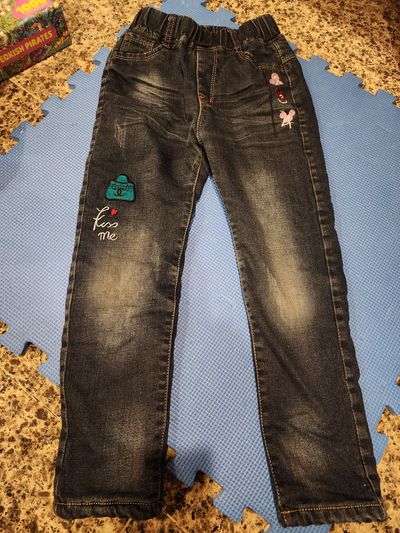 Thick warm fleece jean Thick warm fleece jean 6T/6
