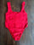 Red body suit  Women's - M