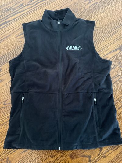 Port authority Never worn black sleeveless fleece LICA logo Men's - XL