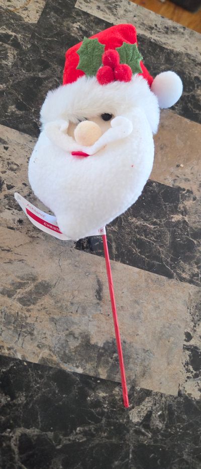 Brand New Santa Decorative Pick