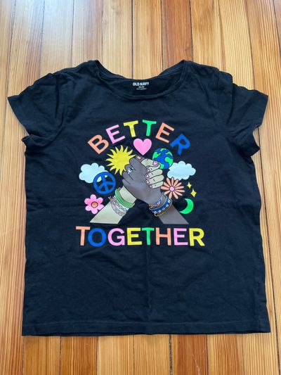 Old Navy Size 18. Like New condition. Black. Better together.  SS 18-20