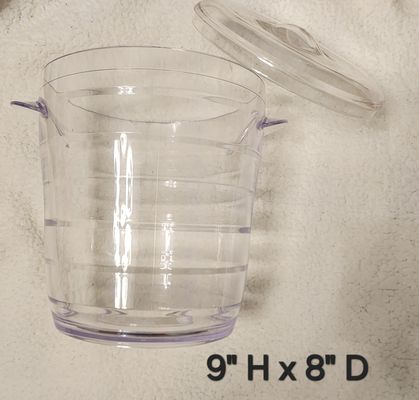 ICE BUCKET ACRYLIC Like NEW